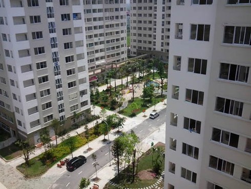 Hình ảnh thất vọng tại Dự án nhà thu nhập thấp Đặng Xá