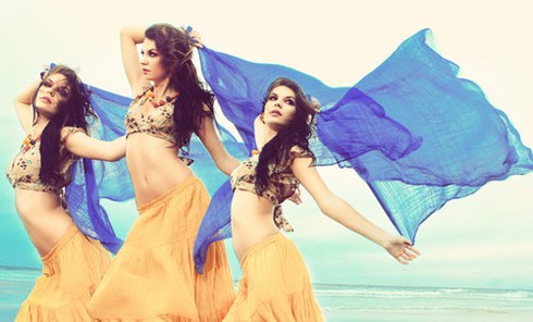 Sắc màu bohemieng cho ngày hè trên biển