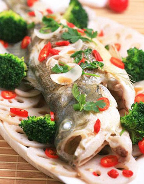 Đổi món với cá hấp