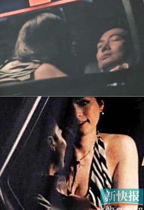 Tạ Thiên Hoa bị bắt gặp tình tự với Hoa hậu trong xe