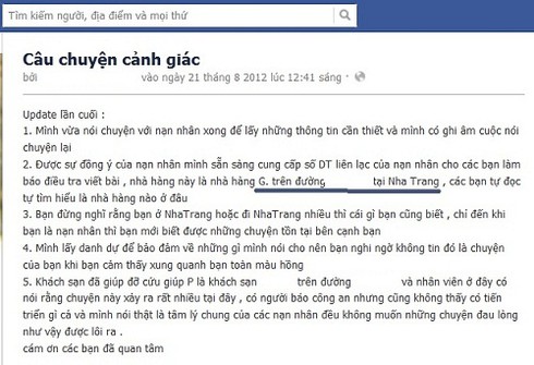 Tin đồn về đường dây buôn nữ du khách ở Nha Trang là bịa đặt