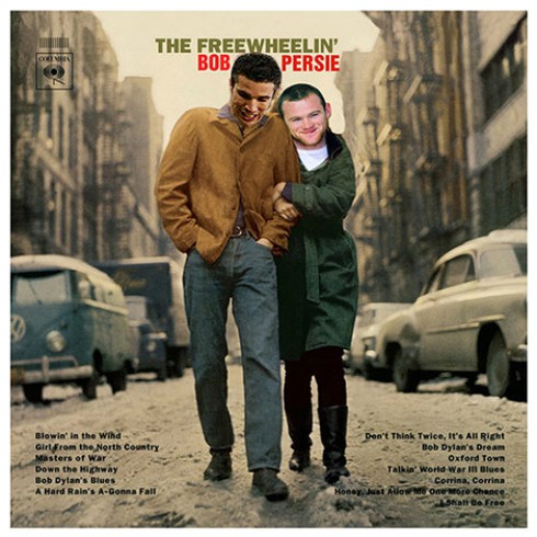 Biếm họa vụ chuyển nhượng bom tấn Van Persie của MU