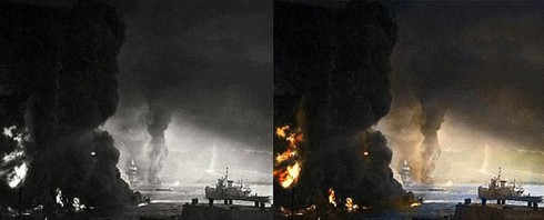 Biến ảnh đen trắng nổi tiếng thành ảnh màu