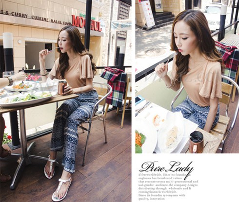 Sành điệu với quần ống đứng