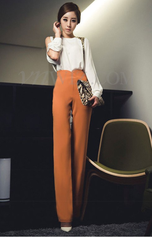 Sành điệu với quần ống đứng