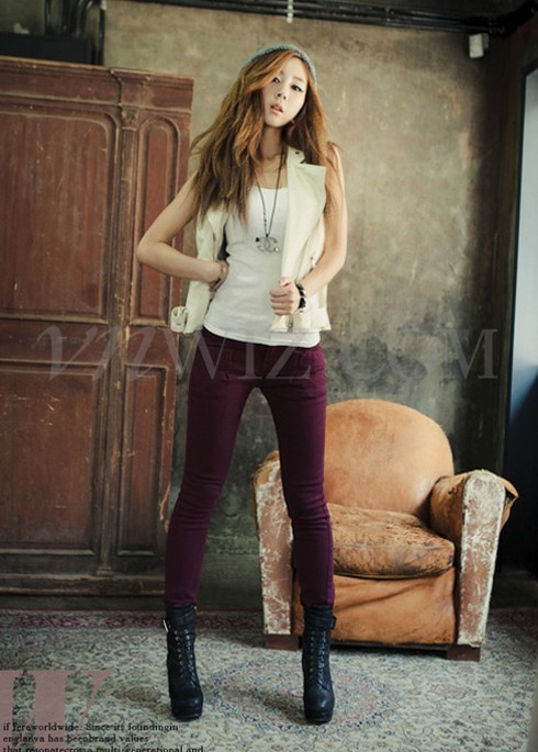 Sành điệu với quần ống đứng