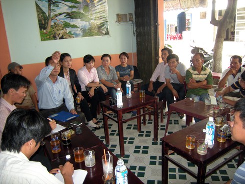 Liên tiếp chung cư thu nhập thấp mới xây đã hư hỏng