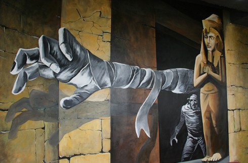 Bức tranh 3D kinh dị của sinh viên đồ hoạ