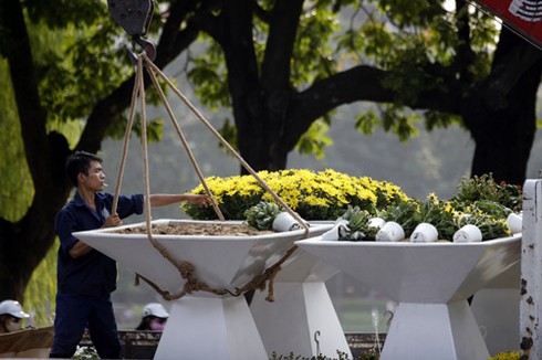 Hình ảnh Hà Nội rực rỡ cờ hoa chào Quốc Khánh