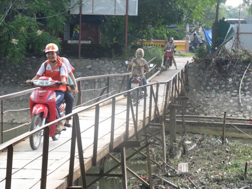 Thót tim qua chiếc cầu “nẩy”