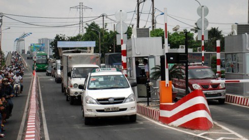 Chưa được thu phí cầu Bình Triệu 1