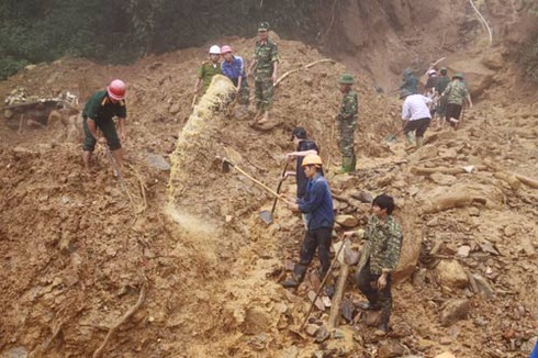 Hai nạn nhân sống sót vụ sạt lở đã qua cơn nguy kịch