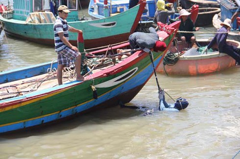 Dân đổ xô săn cổ vật, con tàu đắm biến thành... công trường