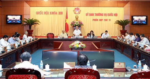 Khai mạc phiên họp thứ 11 của Ủy ban thường vụ Quốc hội