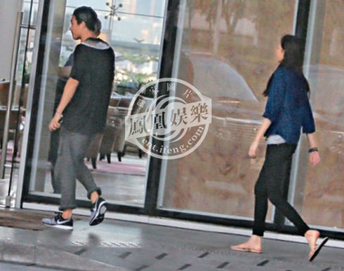 Trần Quán Hy bị bắt gặp vui vẻ bên tình mới