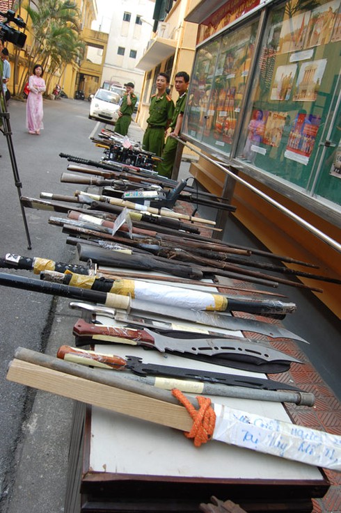 Cận cảnh 'kho' vũ khí bị tổ công tác 141 thu giữ