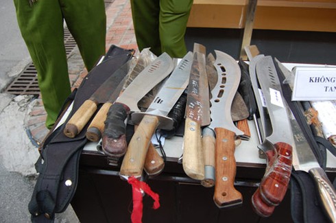 Cận cảnh 'kho' vũ khí bị tổ công tác 141 thu giữ