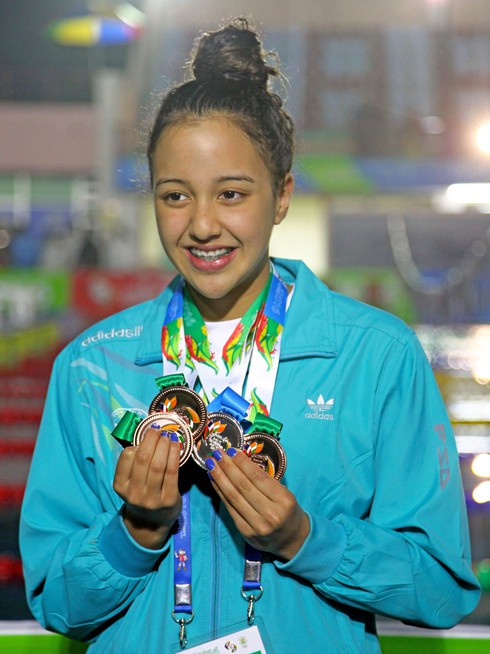 Những thành tích đáng ngưỡng mộ của VĐV trẻ tuổi nhất Olympic Rio 2016 - ảnh 5