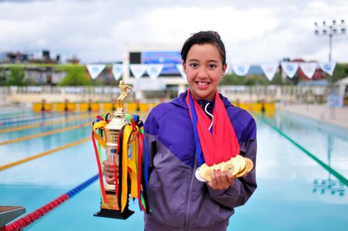 Những thành tích đáng ngưỡng mộ của VĐV trẻ tuổi nhất Olympic Rio 2016 - ảnh 2