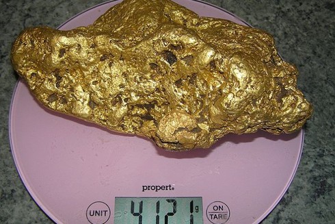 Bất ngờ đào được khối vàng hơn 4 kg - ảnh 1