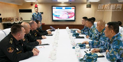 Nga – Trung tập trận hải quân trên Địa Trung Hải - ảnh 1