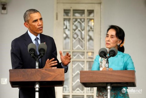 Tin thế giới 18h30: Bà Suu Kyi giành chiến thắng vang dội, B-52 Mỹ tới Biển Đông - ảnh 1