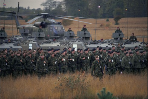 NATO điều 4.000 binh sĩ tập trận gần biên giới Nga - ảnh 1