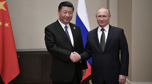 Tới Nga lần thứ 3 trong năm, Tập Cận Bình được Tổng thống Putin trao huân chương - ảnh 1