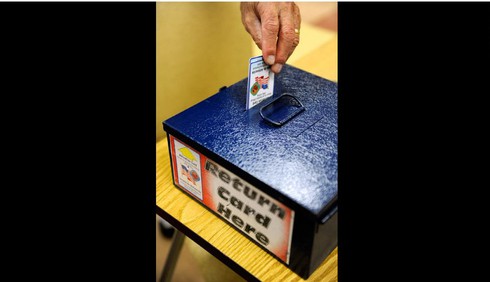 Ảnh: Nước Mỹ ngày bầu cử Tổng thống - ảnh 12