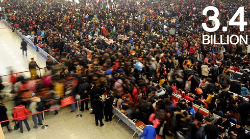 Choáng với cuộc di cư khổng lồ của dân Trung Quốc - ảnh 2