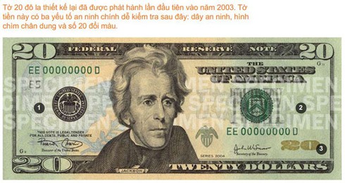 Cách phân biệt tờ tiền 100 USD mới và cũ - ảnh 4