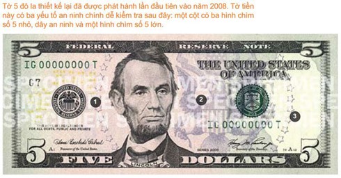Cách phân biệt tờ tiền 100 USD mới và cũ - ảnh 6