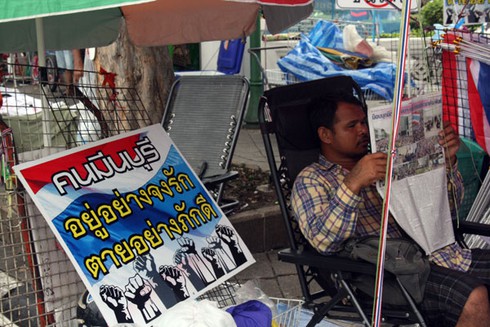 Biểu tình ở Thái Lan: Tường thuật của PV Infonet từ Bangkok - ảnh 11