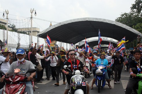 Biểu tình ở Thái Lan: Tường thuật của PV Infonet từ Bangkok - ảnh 3