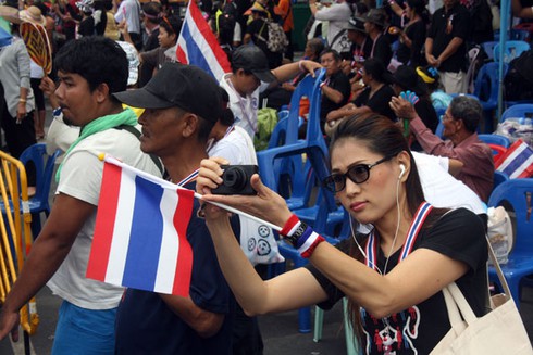 Biểu tình ở Thái Lan: Tường thuật của PV Infonet từ Bangkok - ảnh 7