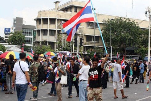 Biểu tình ở Thái Lan: Tường thuật của PV Infonet từ Bangkok - ảnh 9