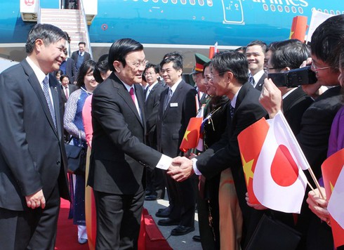 Nhật Bản long trọng chào đón chuyến thăm của Chủ tịch nước - ảnh 1