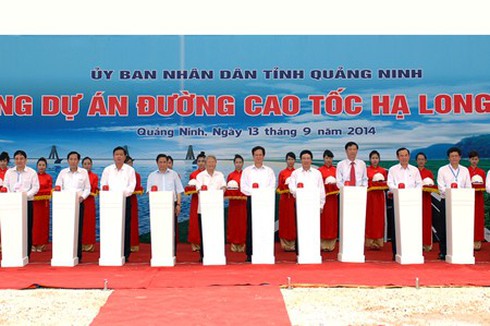 Khởi công xây dựng đường cao tốc nối Hạ Long-Hải Phòng - ảnh 1