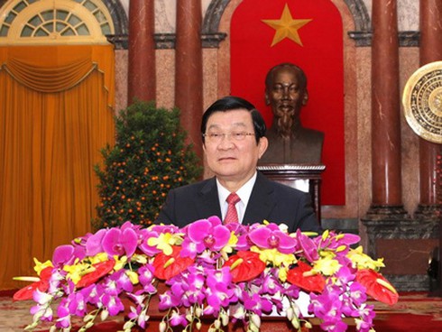 Thư của Chủ tịch nước chúc Tết Ất Mùi 2015 - ảnh 1