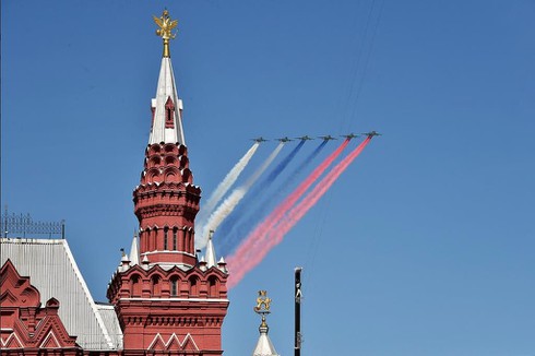 Khán giả bức xúc với “thảm họa dịch” trên VTV 1 trong lễ duyệt binh Nga - ảnh 1