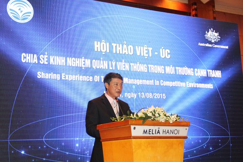 Việt Nam và Australia chia sẻ kinh nghiệm quản lý viễn thông - ảnh 1