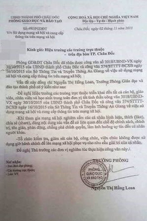 Shop TIN ngày 21.11: Nghiêm cấm