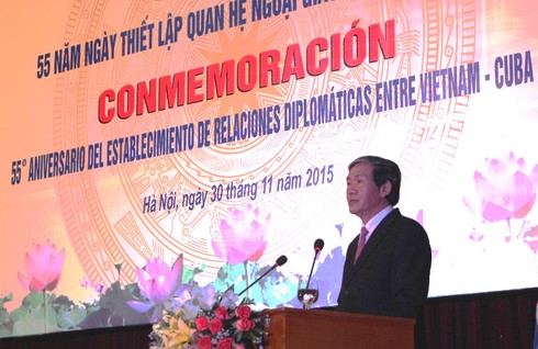 Kỷ niệm 55 năm Ngày thiết lập quan hệ ngoại giao Việt Nam - Cuba - ảnh 1