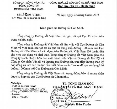 Shop TIN 5/2: Cấp trên của TGĐ đường sắt Hà Nội sao còn nguyên chức? - ảnh 2