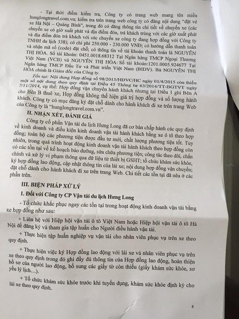 Kỷ luật trưởng đoàn thanh tra vụ “tập đoàn xe dù Hưng Long” - ảnh 4