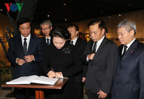 Đoàn Việt Nam đã tới Cuba đặt vòng hoa, viếng lãnh tụ Fidel Castro - ảnh 2