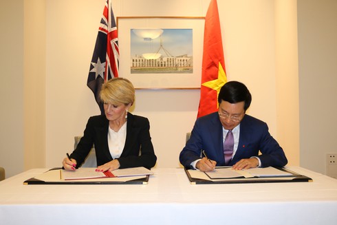 Việt Nam - Australia ký kết Kế hoạch Hành động 2016-2019 - ảnh 1