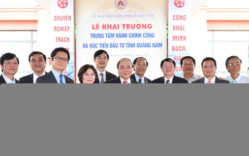 Khai trương Trung tâm Hành chính công và Xúc tiến đầu tư Quảng Nam - ảnh 3