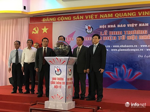 Khai trương Cổng Thông tin điện tử Hội Nhà báo Việt Nam - ảnh 1