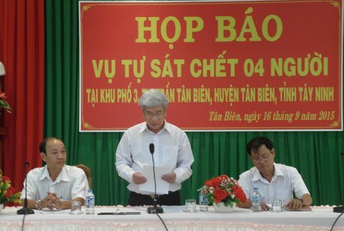 Vụ 4 người tử vong ở thị trấn Tân Biên: Nạn nhân tự thiêu do buồn vợ bỏ nhà đi - ảnh 1